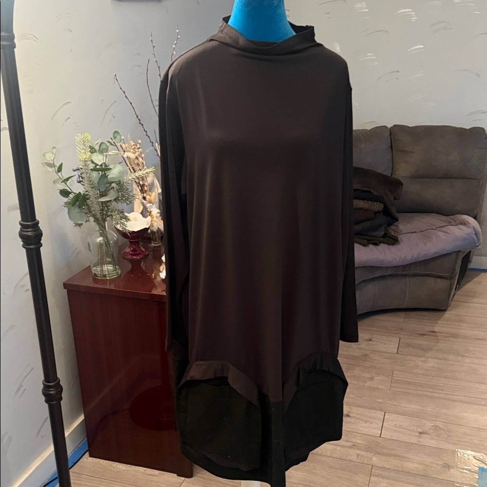 Black Long Sleeve Tunic